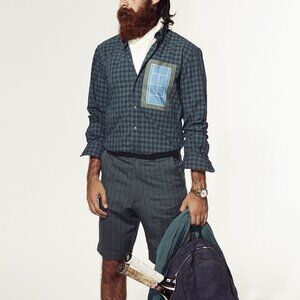 SS15 UMIT BENAN TENNIS CLUB CHECK SHIRT 48